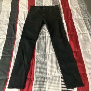 H&M Men’s Slim Fit Black Denim Jeans